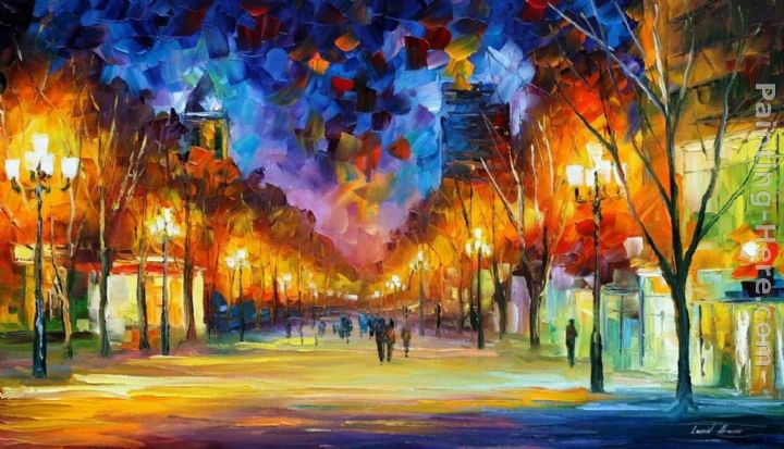Leonid Afremov HOLIDAY AURA